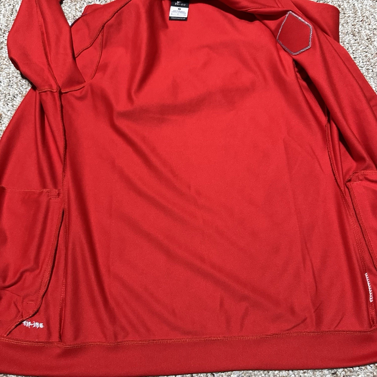 Nike Mens S Track Jacket Usa Soccer National Team Zip Red — image 8 of 8